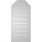 Ekena Millwork Octagonal Top Surface Mount PVC Gable Vent w/ 2"W x 1-1/2"P Brickmould Frame, 14"W x 30"H GVPOT14X3002SF - alternate 5
